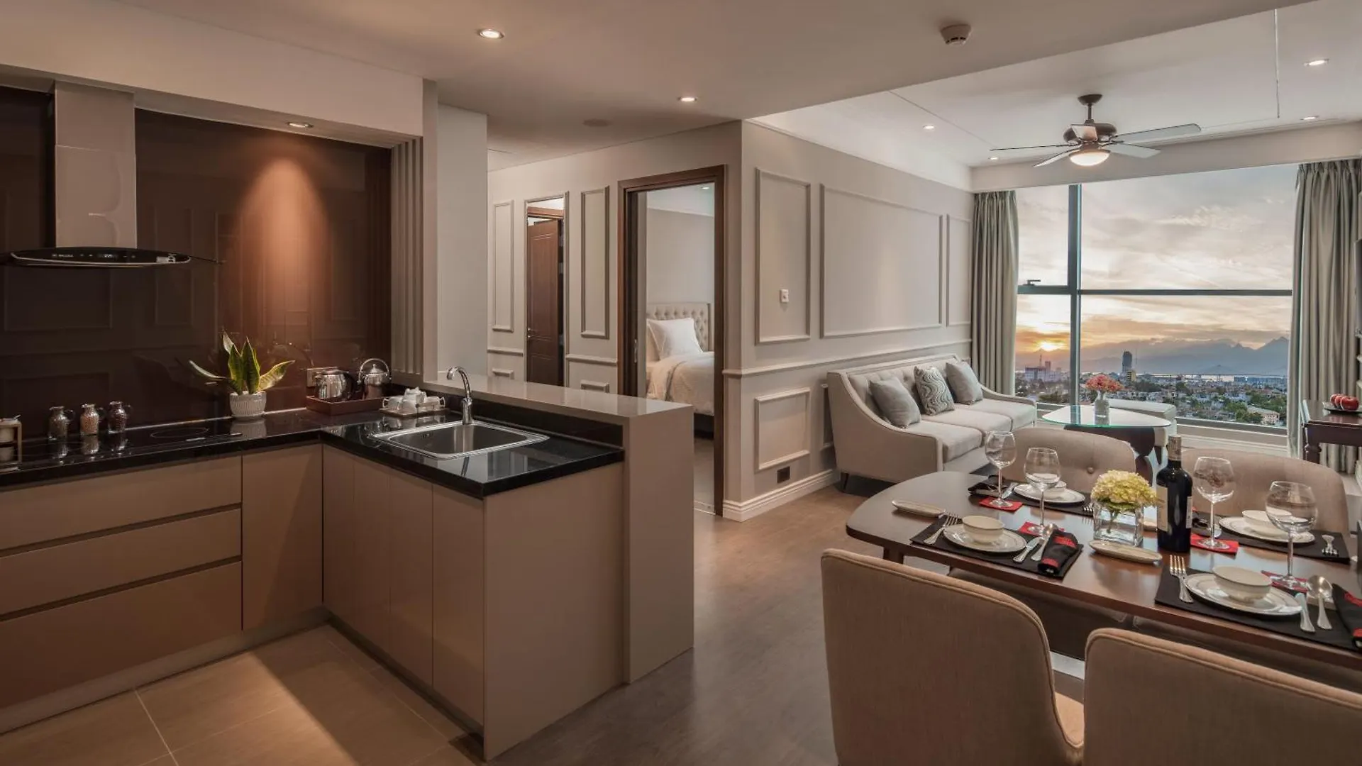 Luxury Apartment Ocean View Free Pool Da Nang 0*,